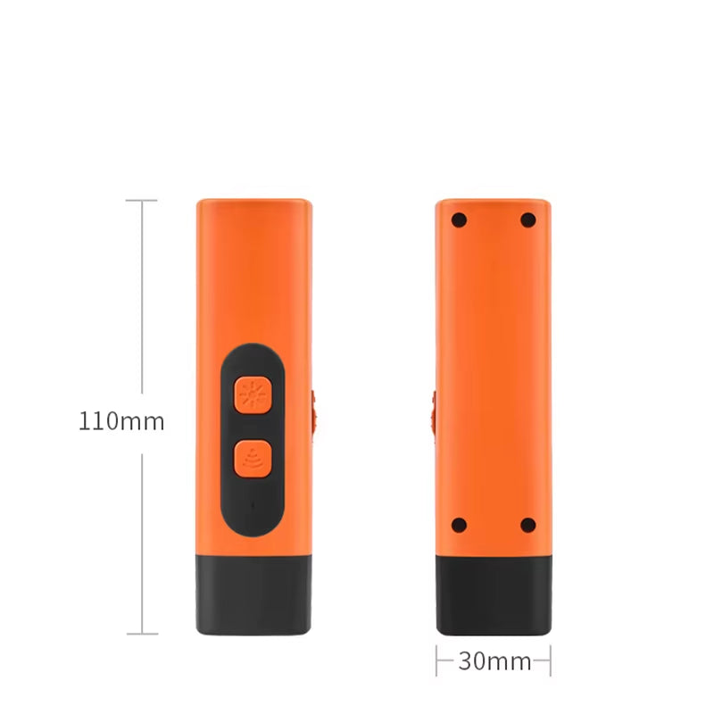 Ultrasonic Dog Repellent Bark Shield the Barkshield Pro Bark Shield anti Bark Device for Dog with Hd Display and Led Flashlight